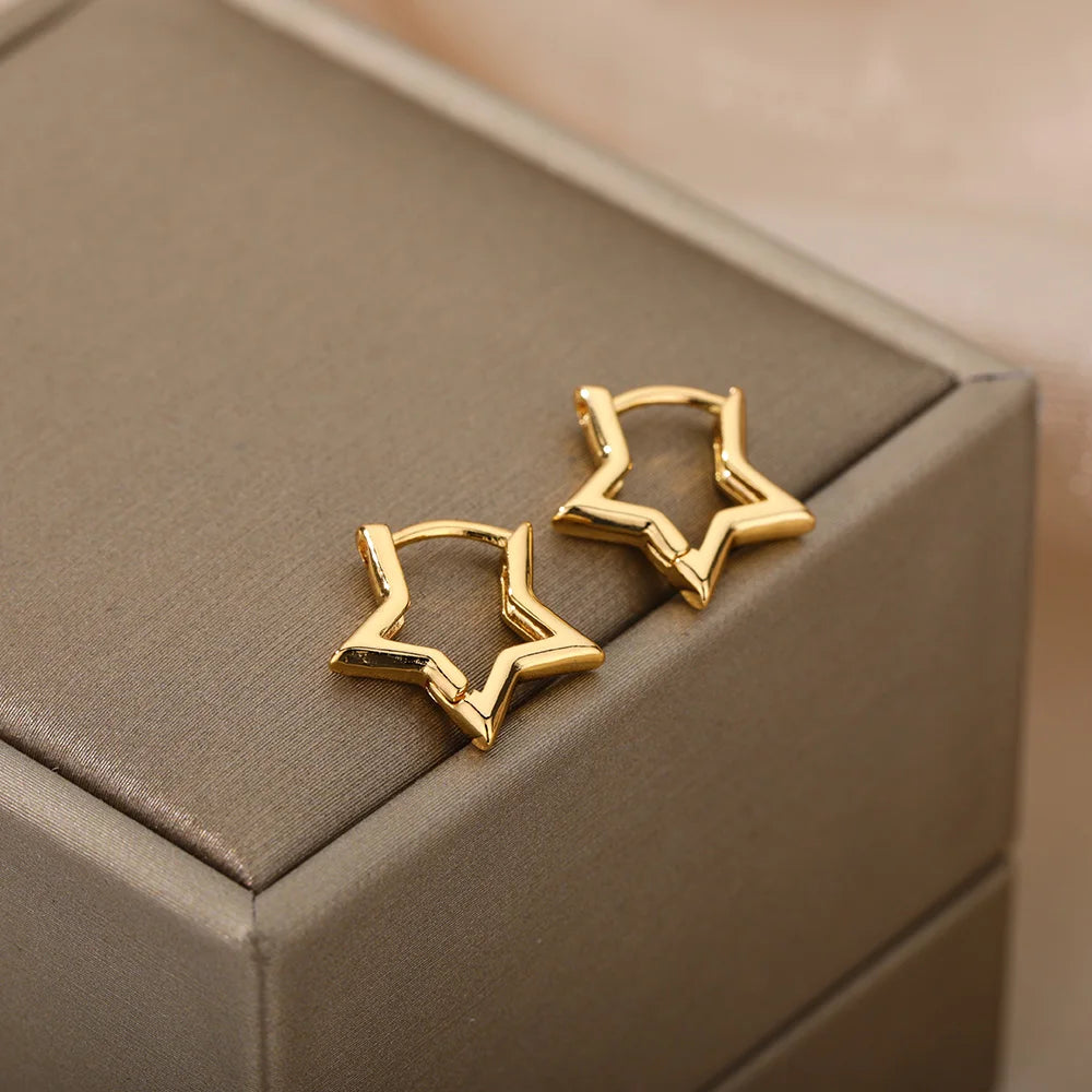Luxury Star Earrings for Women