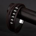 Woven Leather Bracelets for Men