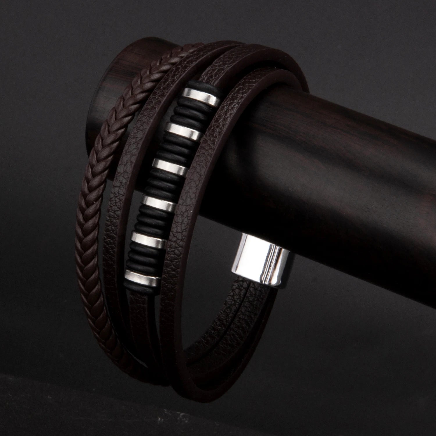Woven Leather Bracelets for Men