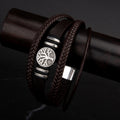 Woven Leather Bracelets for Men