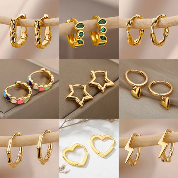 Luxury Star Earrings for Women