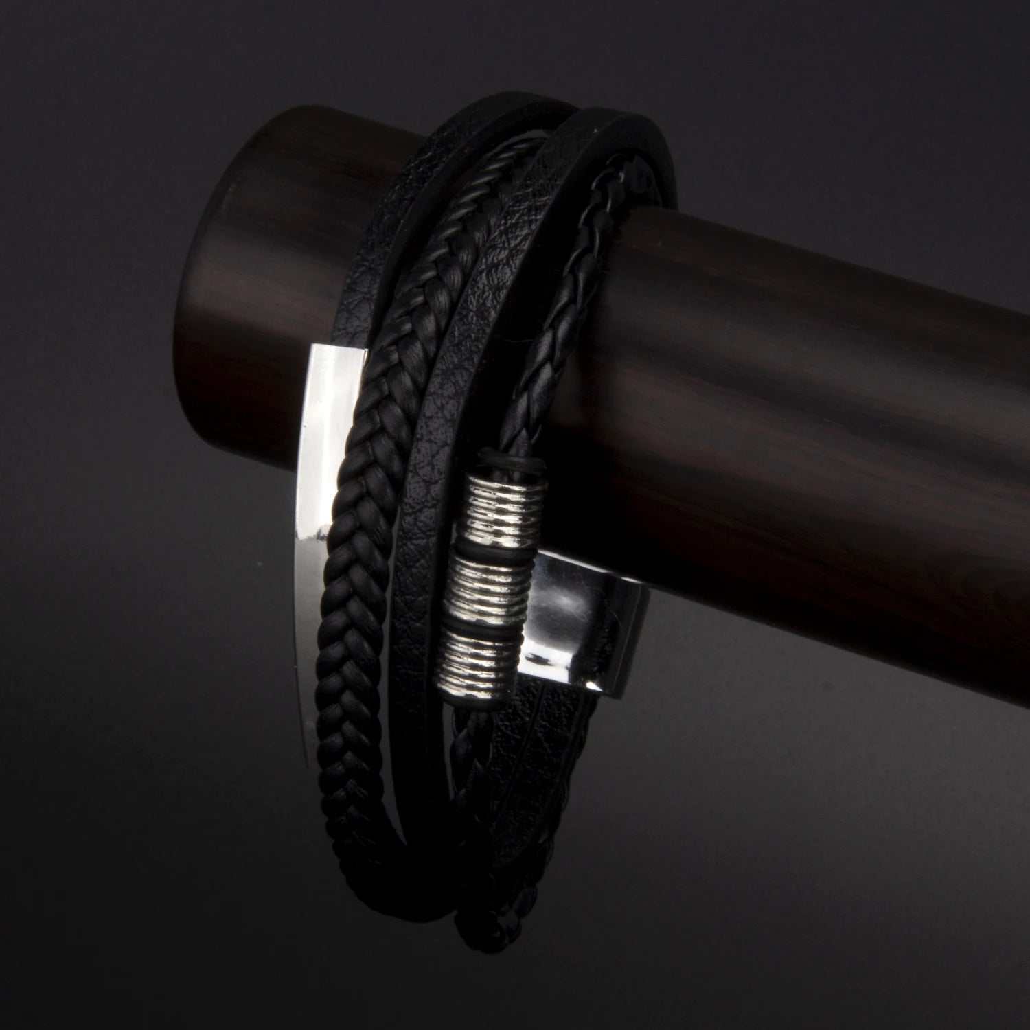 Woven Leather Bracelets for Men