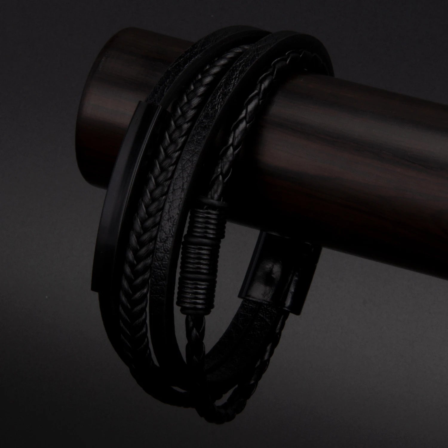 Woven Leather Bracelets for Men